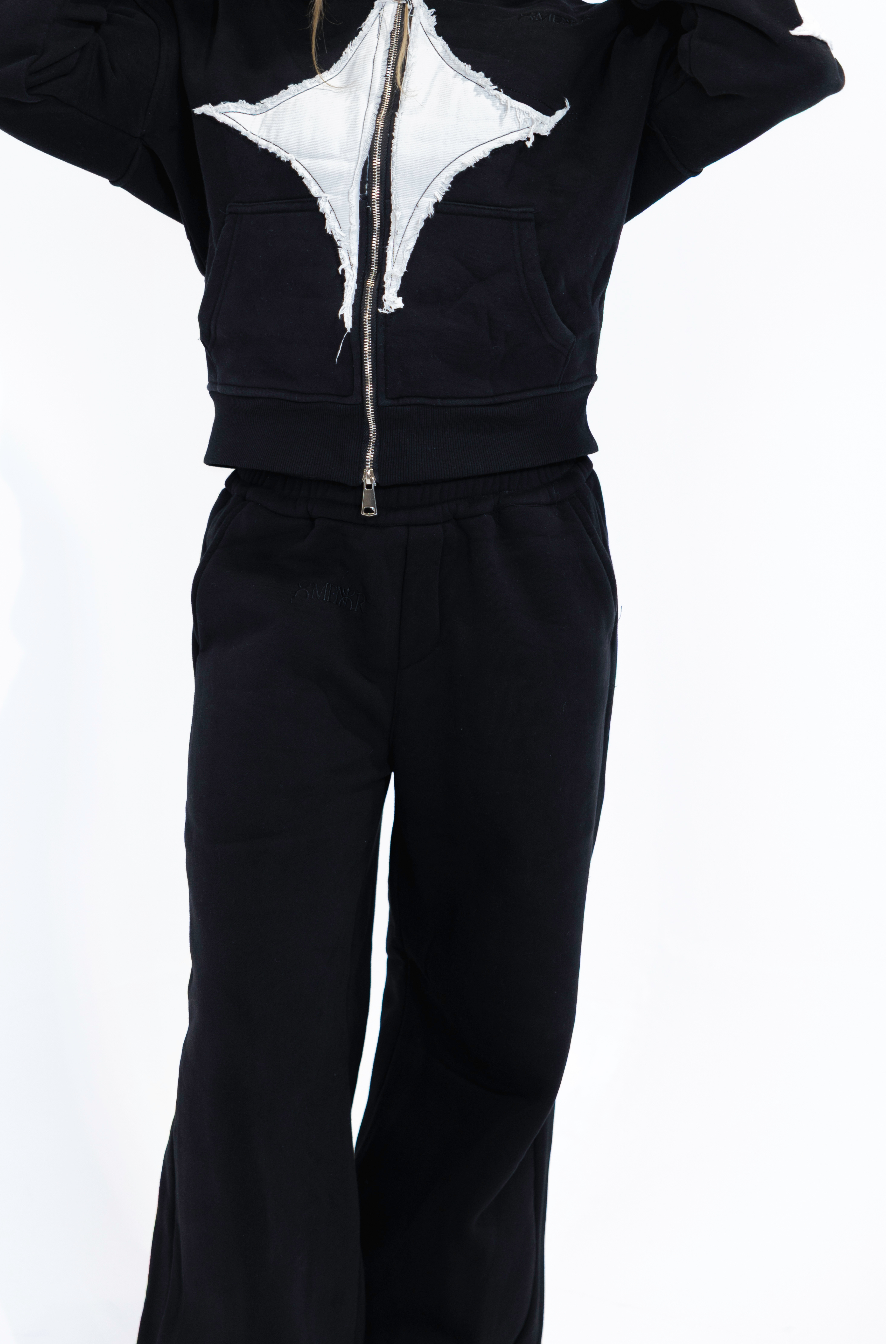 Baggy Oversized Pants – Black Edition