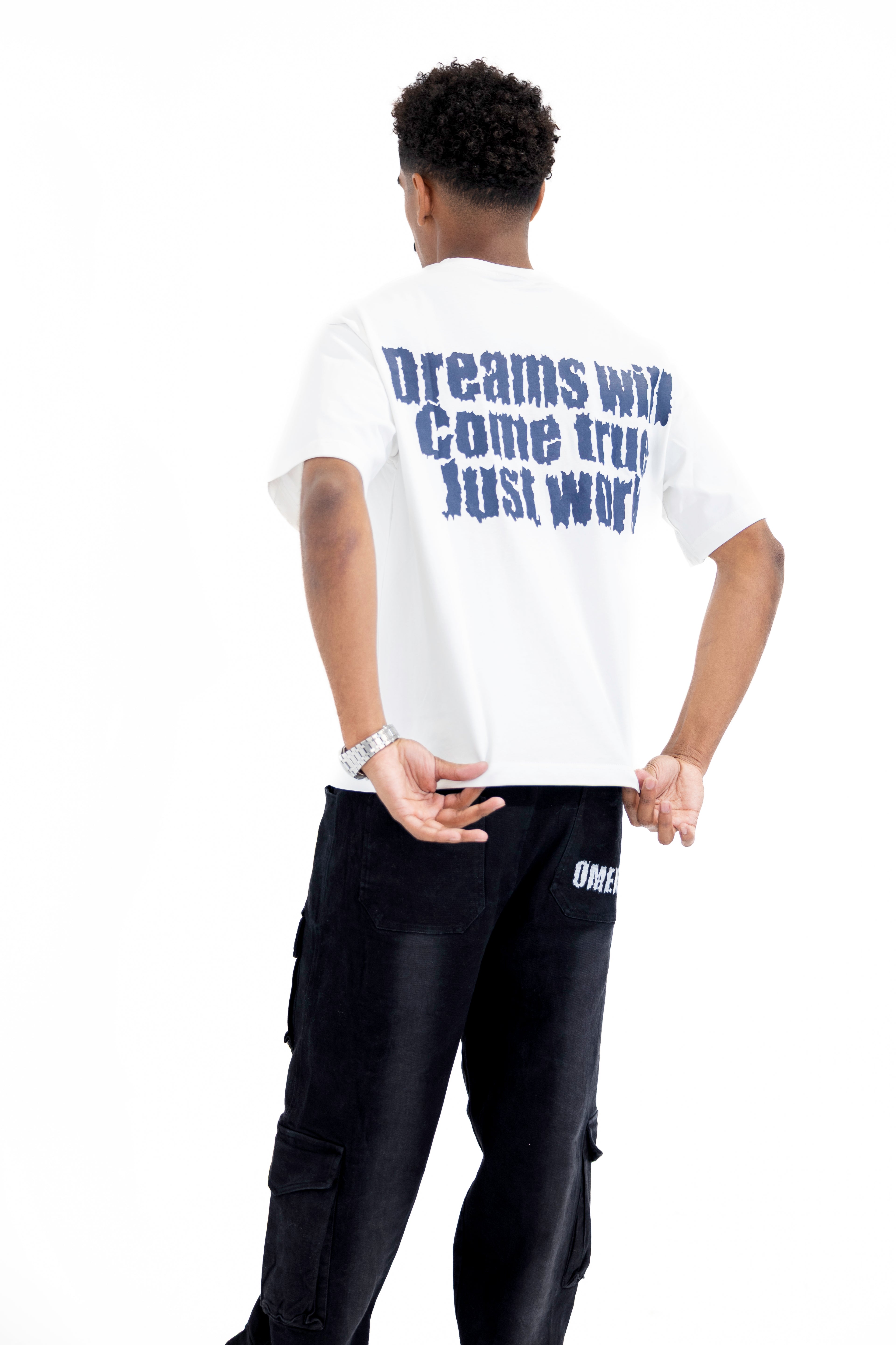 Oversized White T-Shirt – Dreamwork T-Shirt