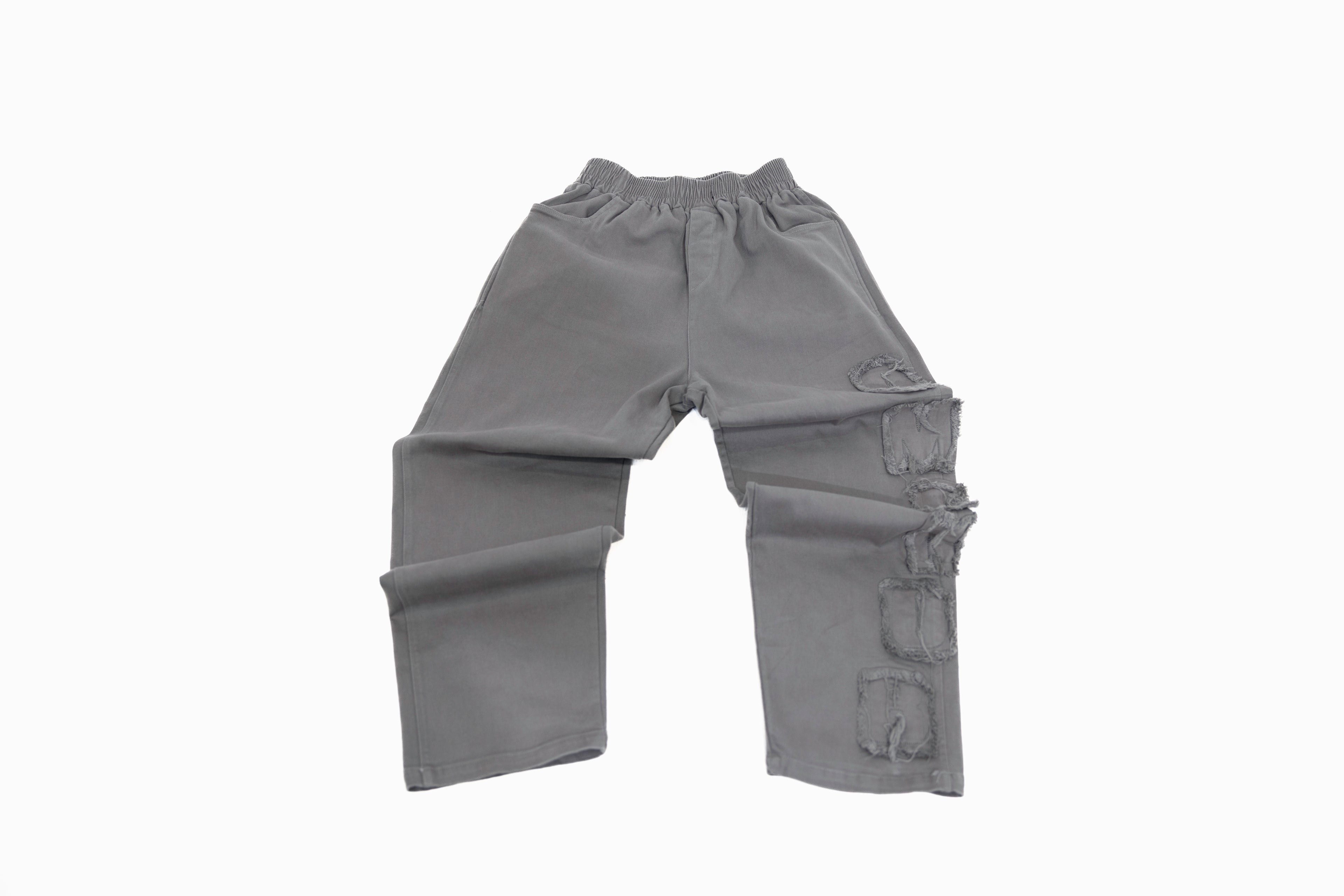 Trace Line Pants – Oversized Grey